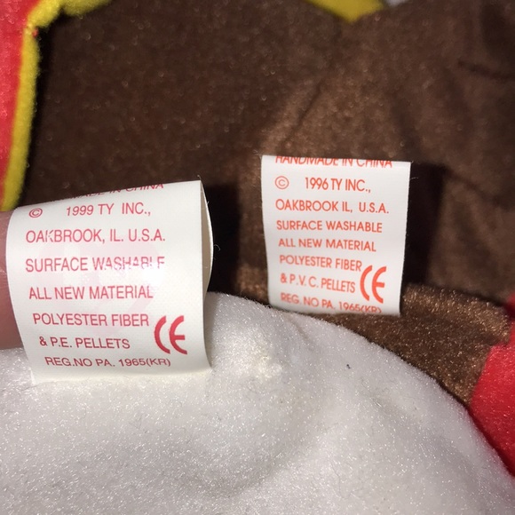 Set of 4 Ty holiday Beanie Babies - Picture 8 of 8